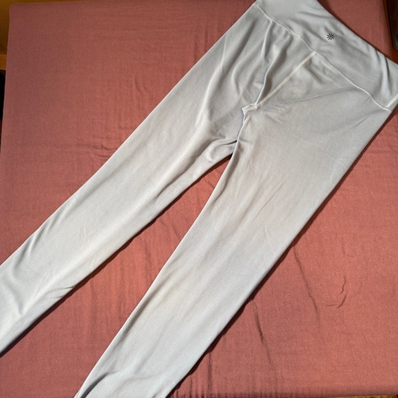 Athleta Girl High Rise Chit Chat Tight Leggings Blue - Girls Size XXL 16 *Flaw* - Picture 4 of 6